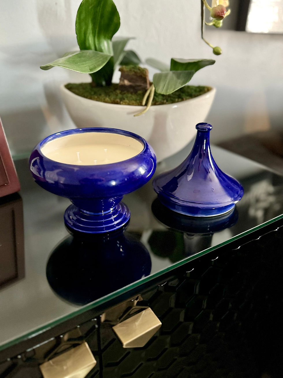 Thumbnail: hand poured small batch candle gift for  home small business