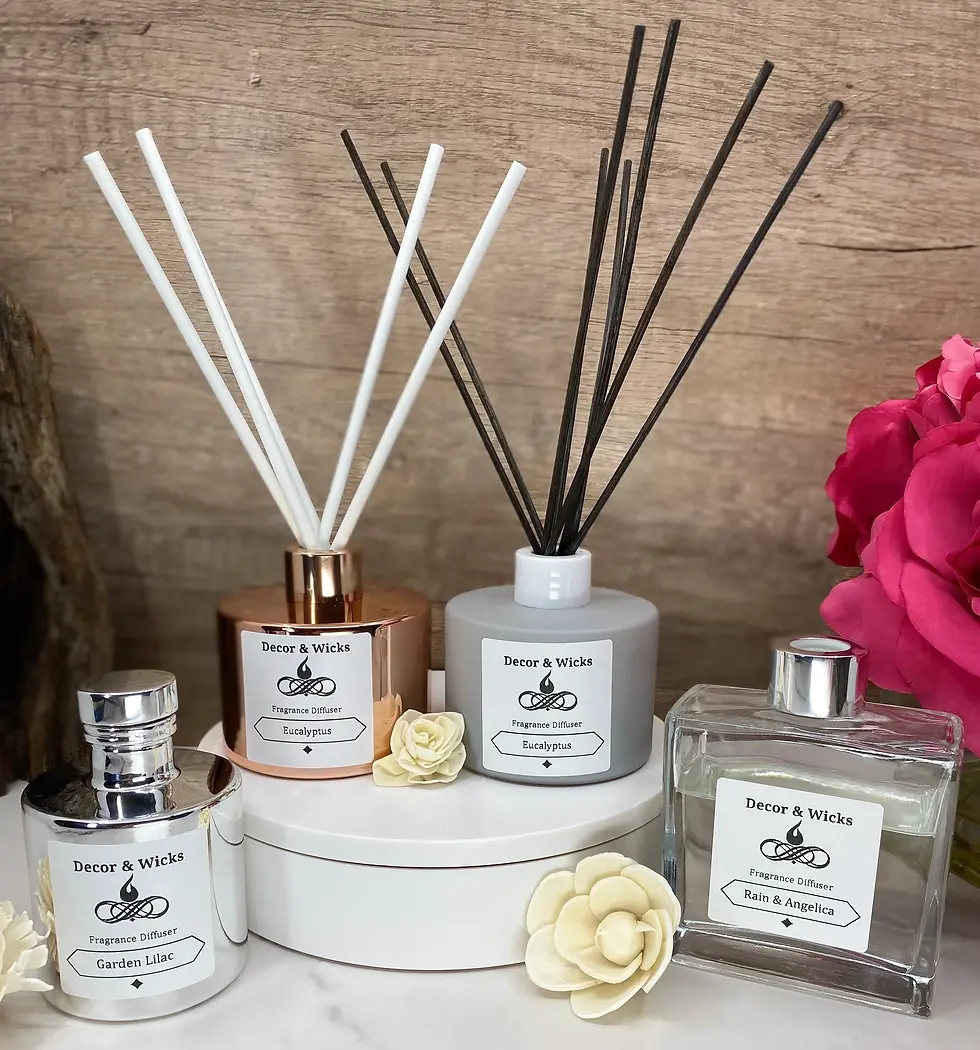 Thumbnail: Custom highly scented premium fragrance reed diffuser for home fragrance decor