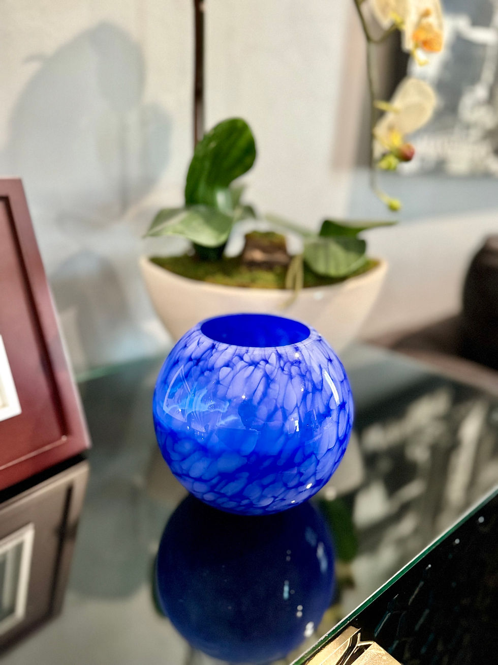 Thumbnail: Decor and Wicks hand poured scented soy candle