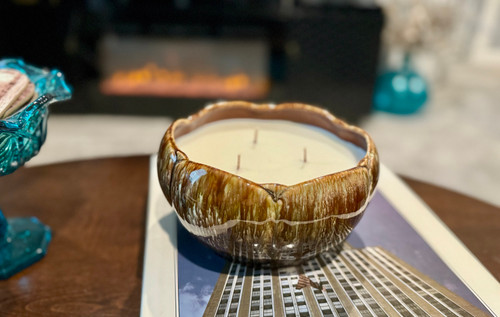 Vintage Ceramic Candle | Decor And Wicks