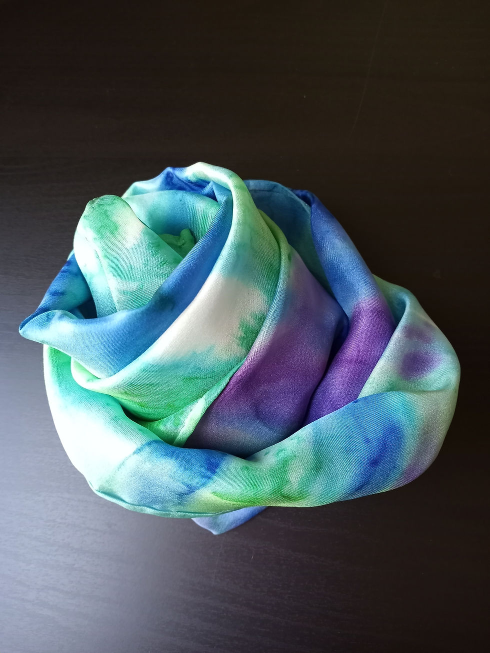 Silk Scarf: Lily Pond