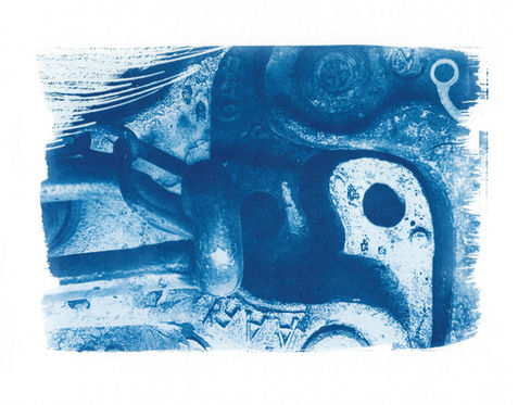 Karen Molloy Cyanotype on paper 0858