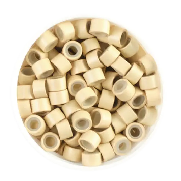 Thumbnail: Hair Extension Mini Silicon Beads.