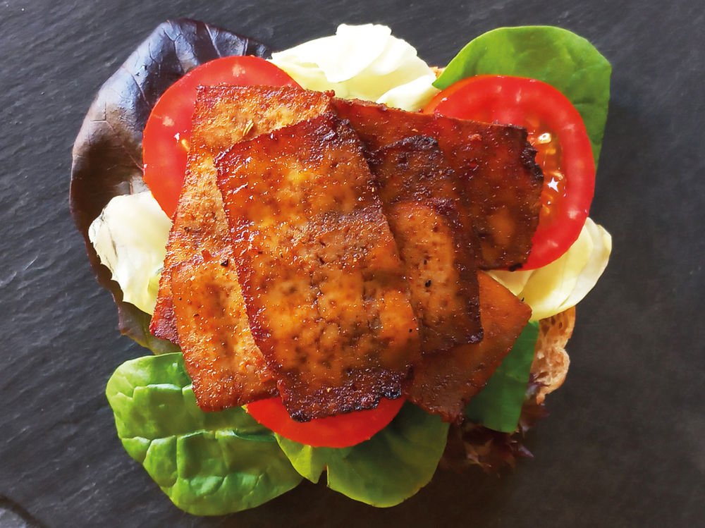 BACON VÉGÉTAL MAISON