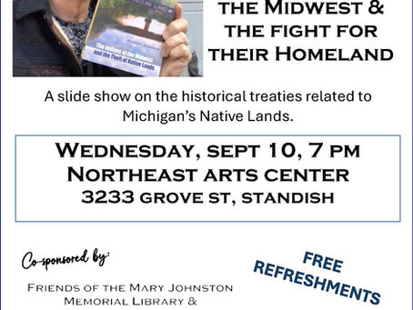 The Indians of the Midwest & The Fight For Their Homeland...Presentation by Robert Downes