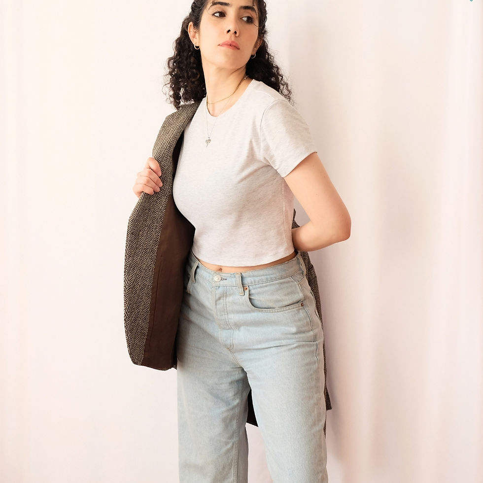 Küçük resim: HARRIS TWEED Vintage Blazer