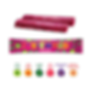 Raspberry flavored FruitMood fruit bars, 30 pcs
