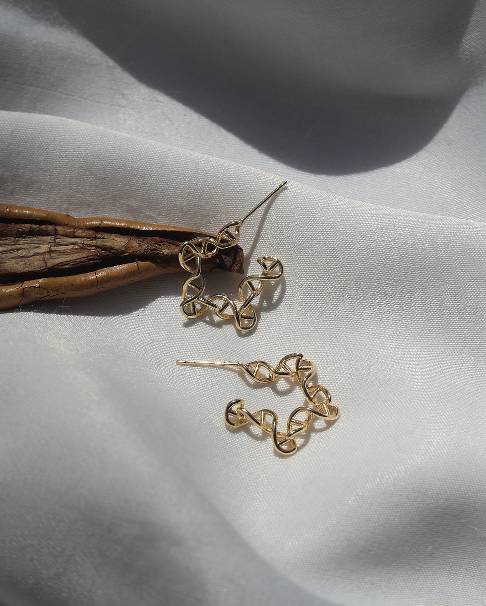 Thumbnail: Waterloo Mini Hoops Earrings | 22K Gold Plated