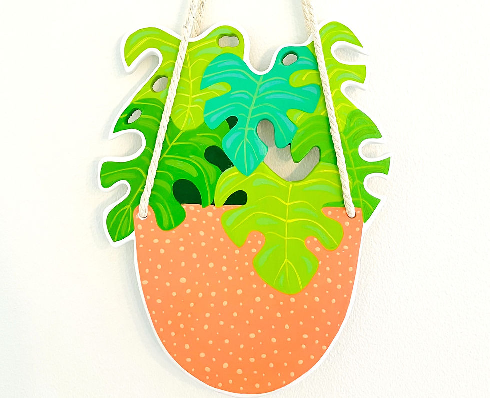 Thumbnail: Hanging Monstera Plant