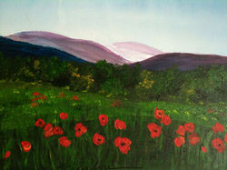 Coquelicots 3 - Vendu