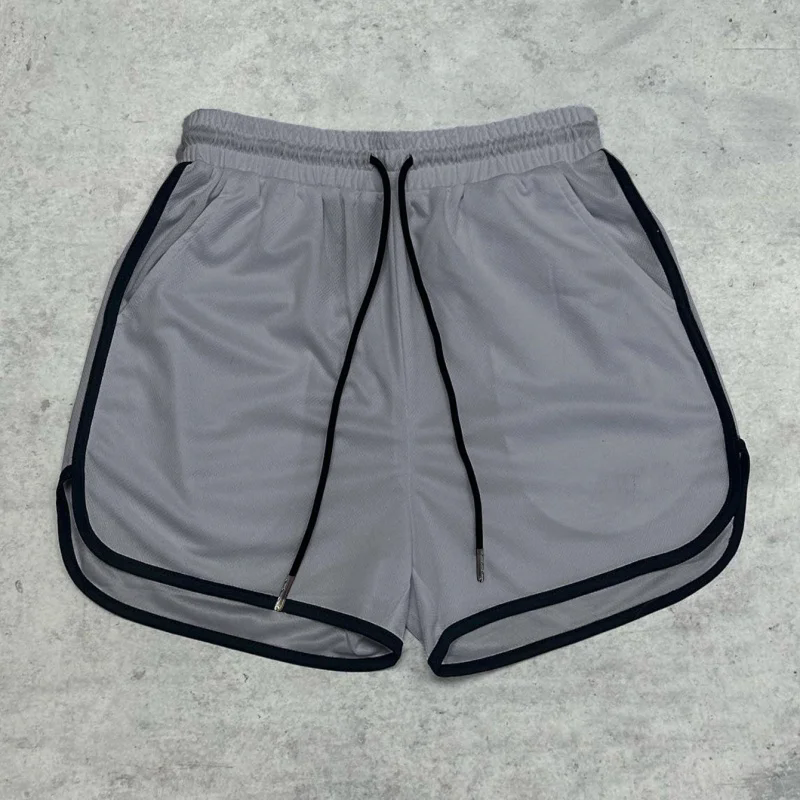 Thumbnail: Summer Beach Fitness Shorts Men Running Training Short Pants Casual Athletics