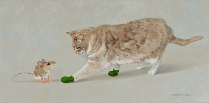 A Cat in Gloves Catches no Mice