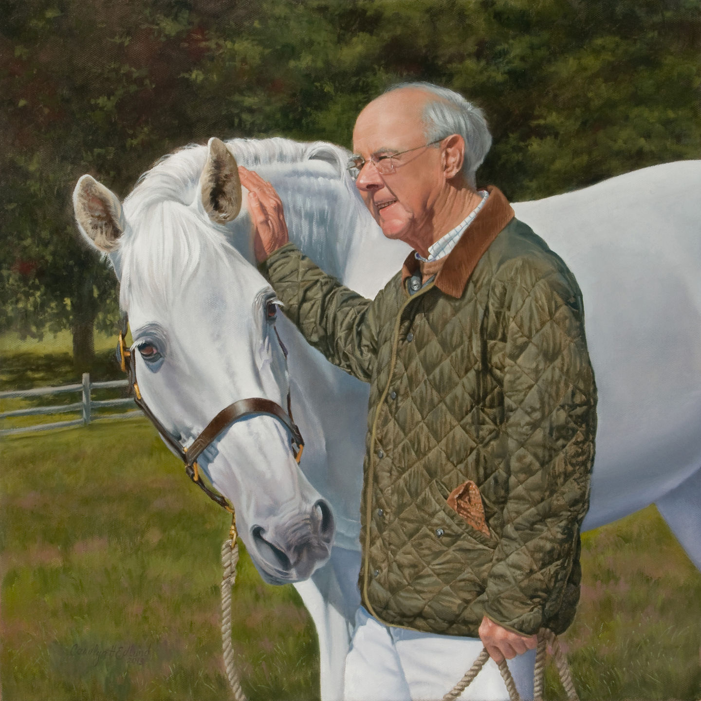 F with Curragh
Oil 18x18 