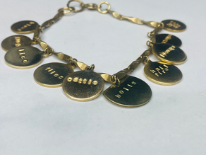 10 Plagues Charm Bracelet