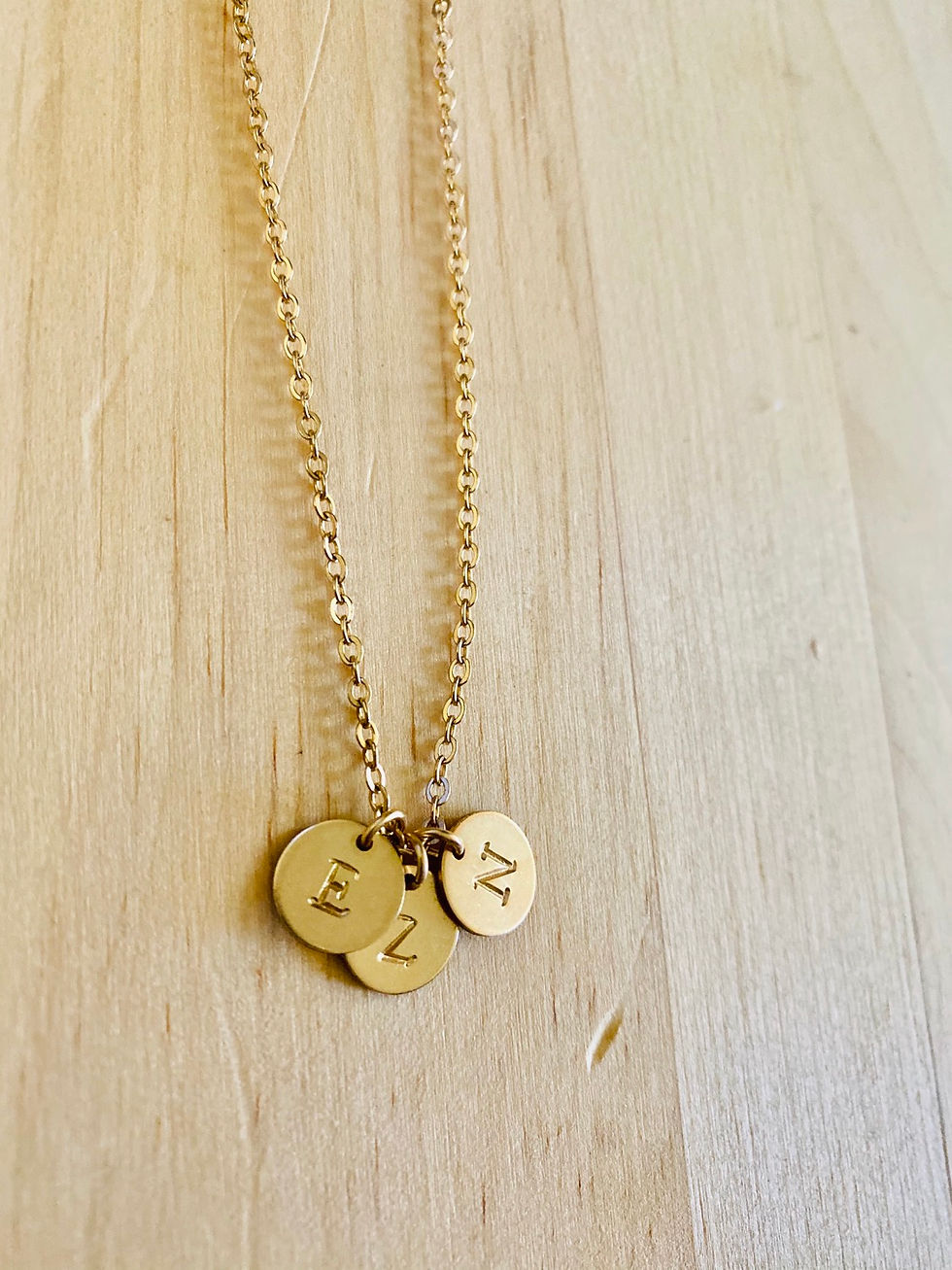 Thumbnail: Initial Charm Necklace