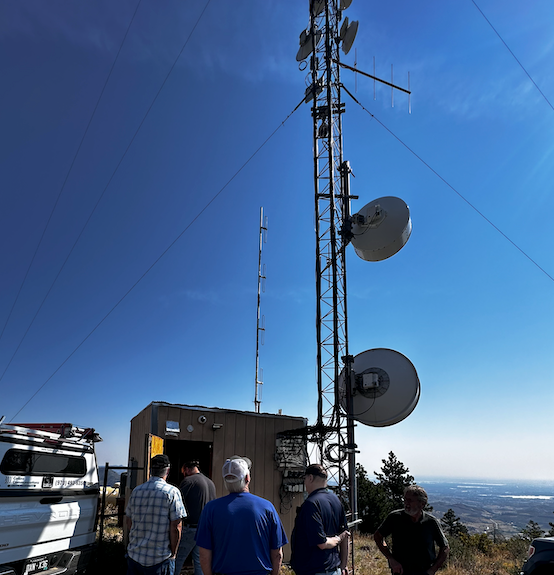 GMRS Repeater & Antenna Installation July 18, 2024