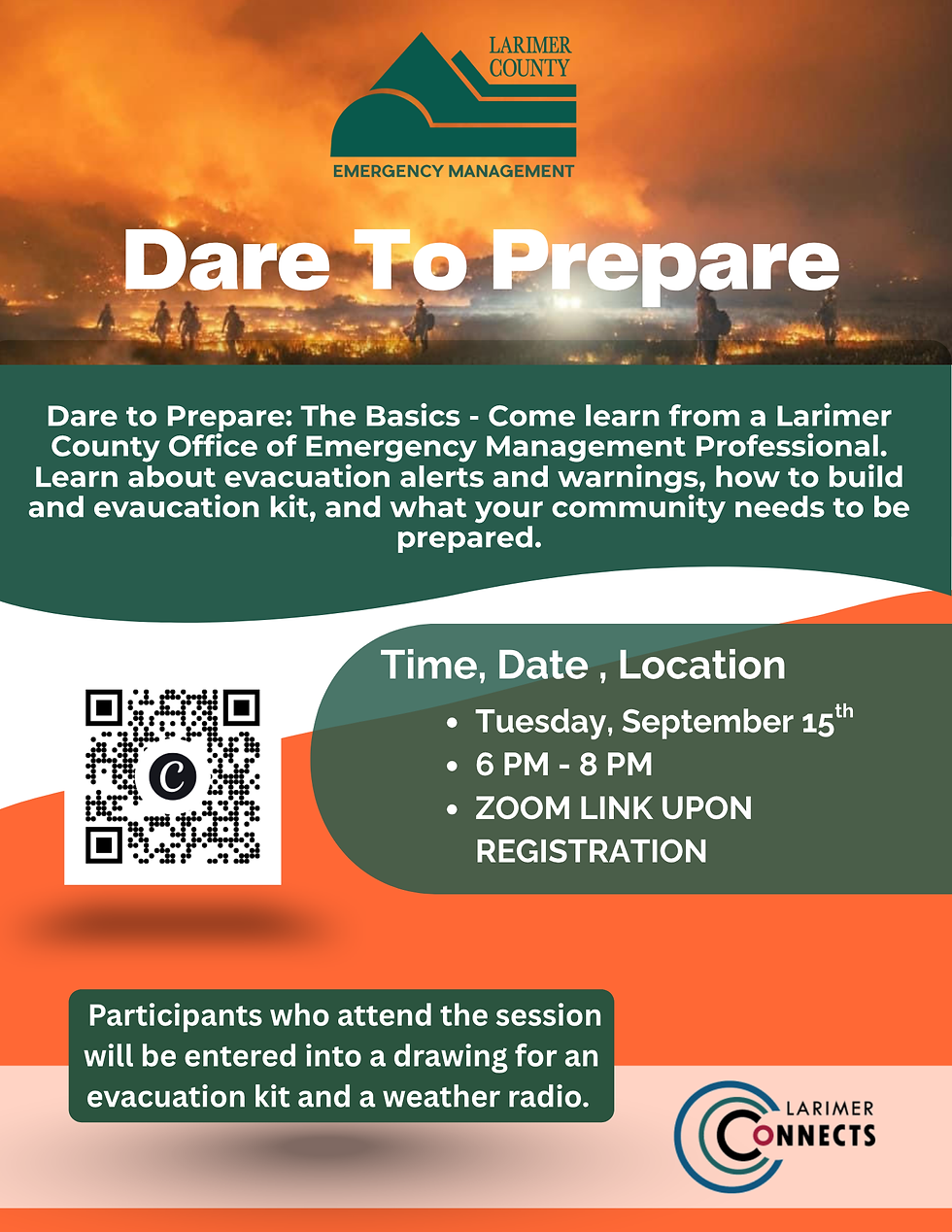 Free and Virtual Dare to Prepare Class on September 15, 2026