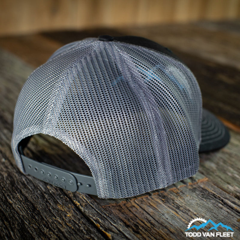 Thumbnail: TVF Adventure Trucker Hat: BLACK/GREY