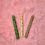 Miniature : heart hand painted aesthetic candles