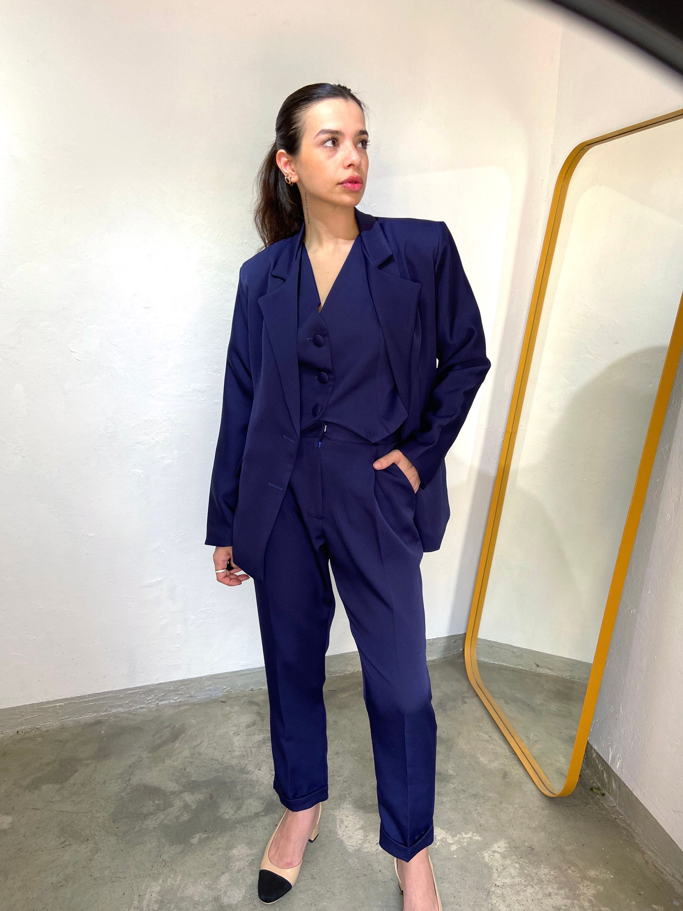 Colete Alfaiataria Marinho