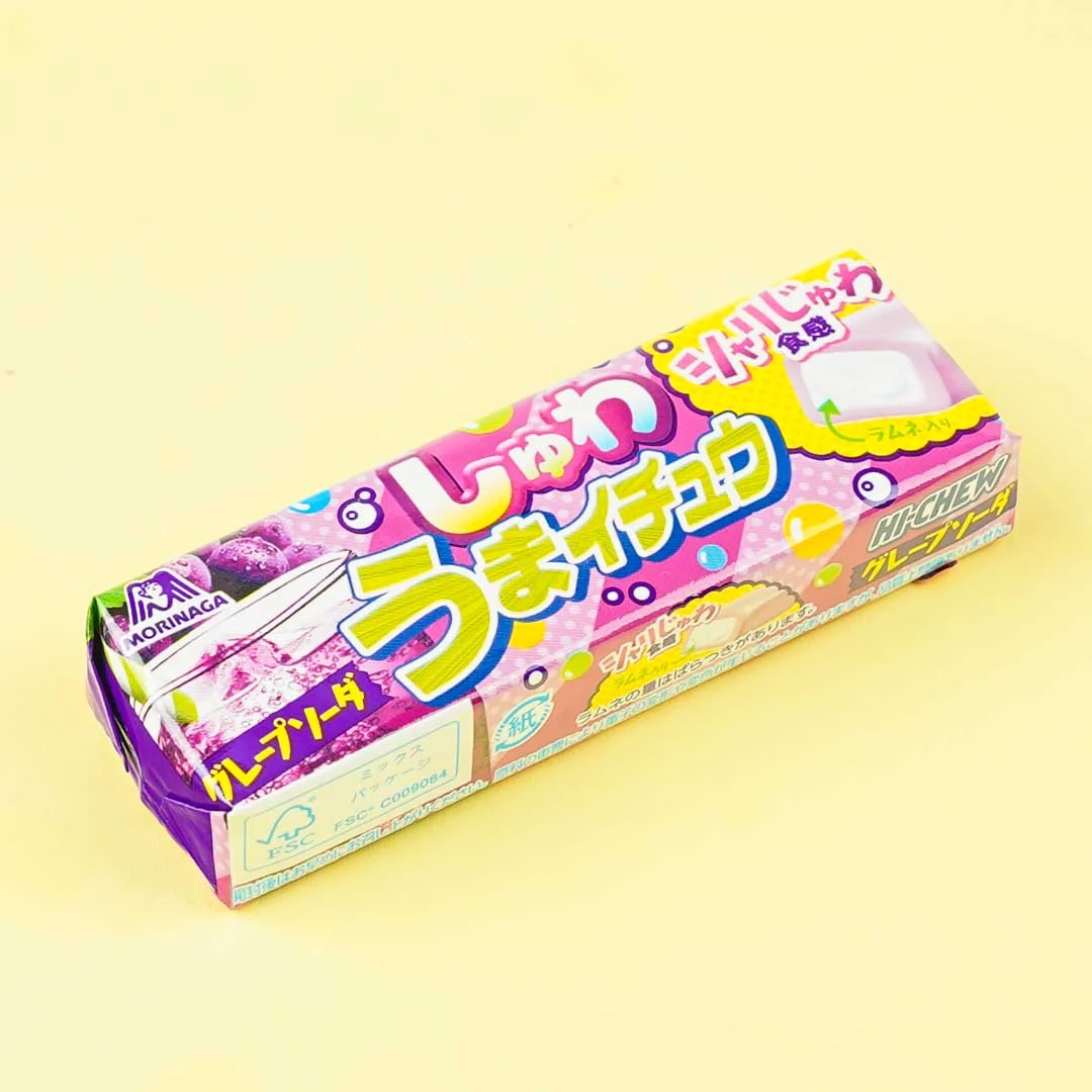 Morinaga - Shuwa Umaichu Soda au Raisin