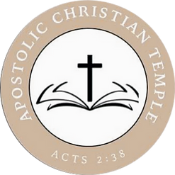 ACT logo / cross on Bible