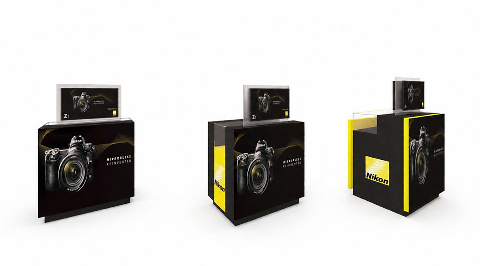 Nikon Shop-in-Shop Design