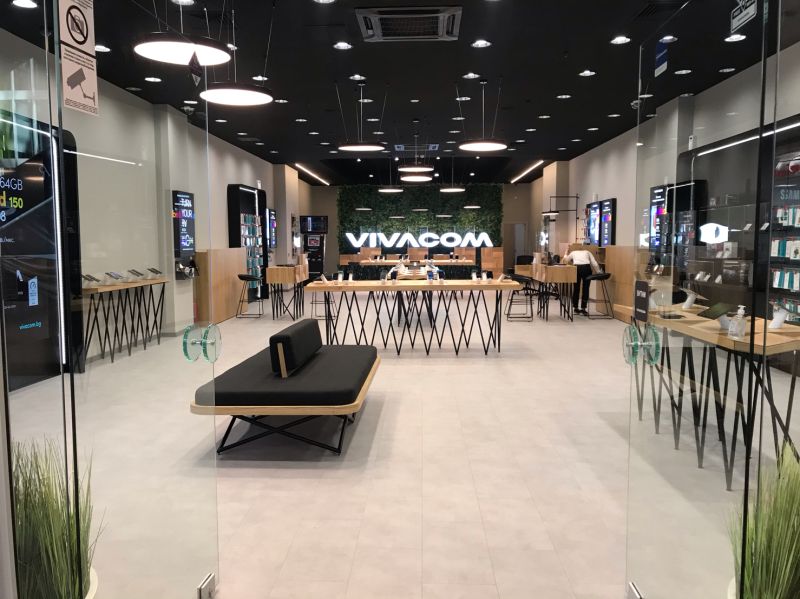 Koncept trgovine za United Group, zasnovan v studiu Ollo Studio.