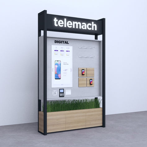 Shop-in-Shop Design for Telemach | Interactive Retail Concept by Ollo Studio