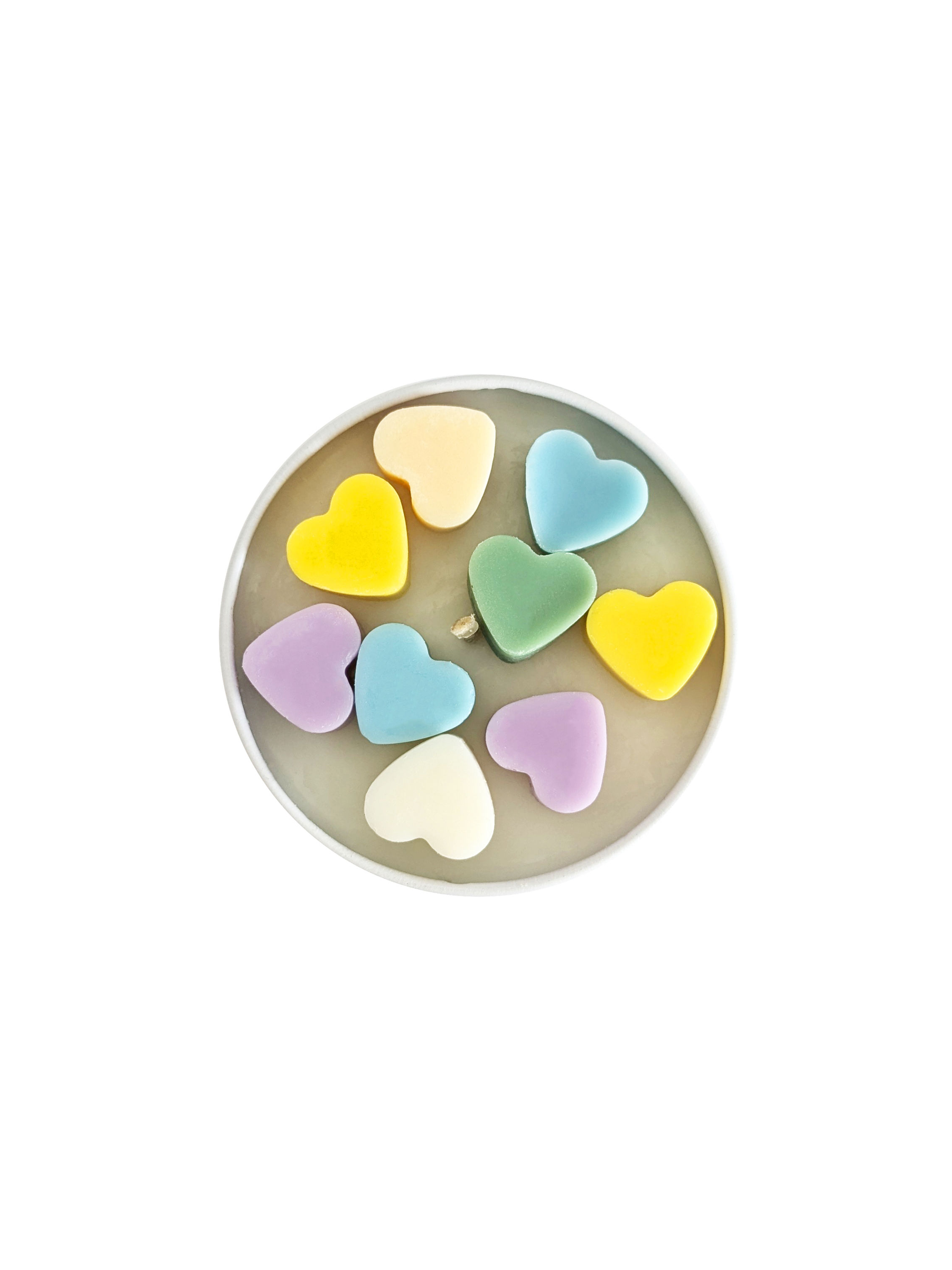 Dekoracije za sveče Srčki – voščeni srčki za okrasitev sveč, romantična dekoracija za ustvarjanje unikatnih sveč