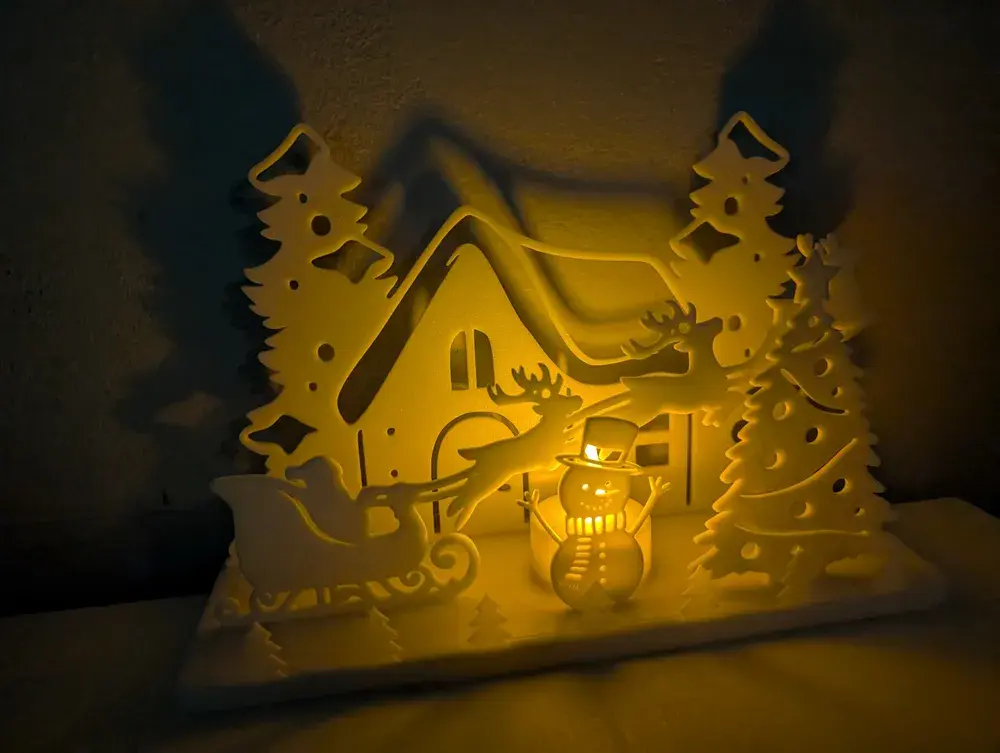 Enfeite de Natal - Neve