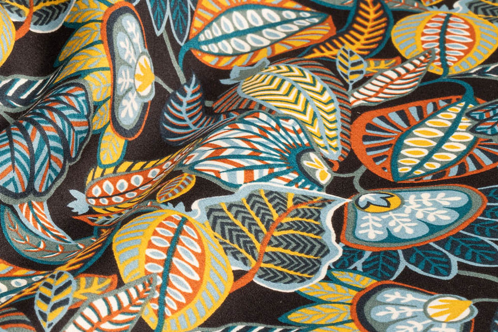 Miniature : Tissu Liberty Tana Lawn Harvest Time - 2236 A- Safran     x 25 cm