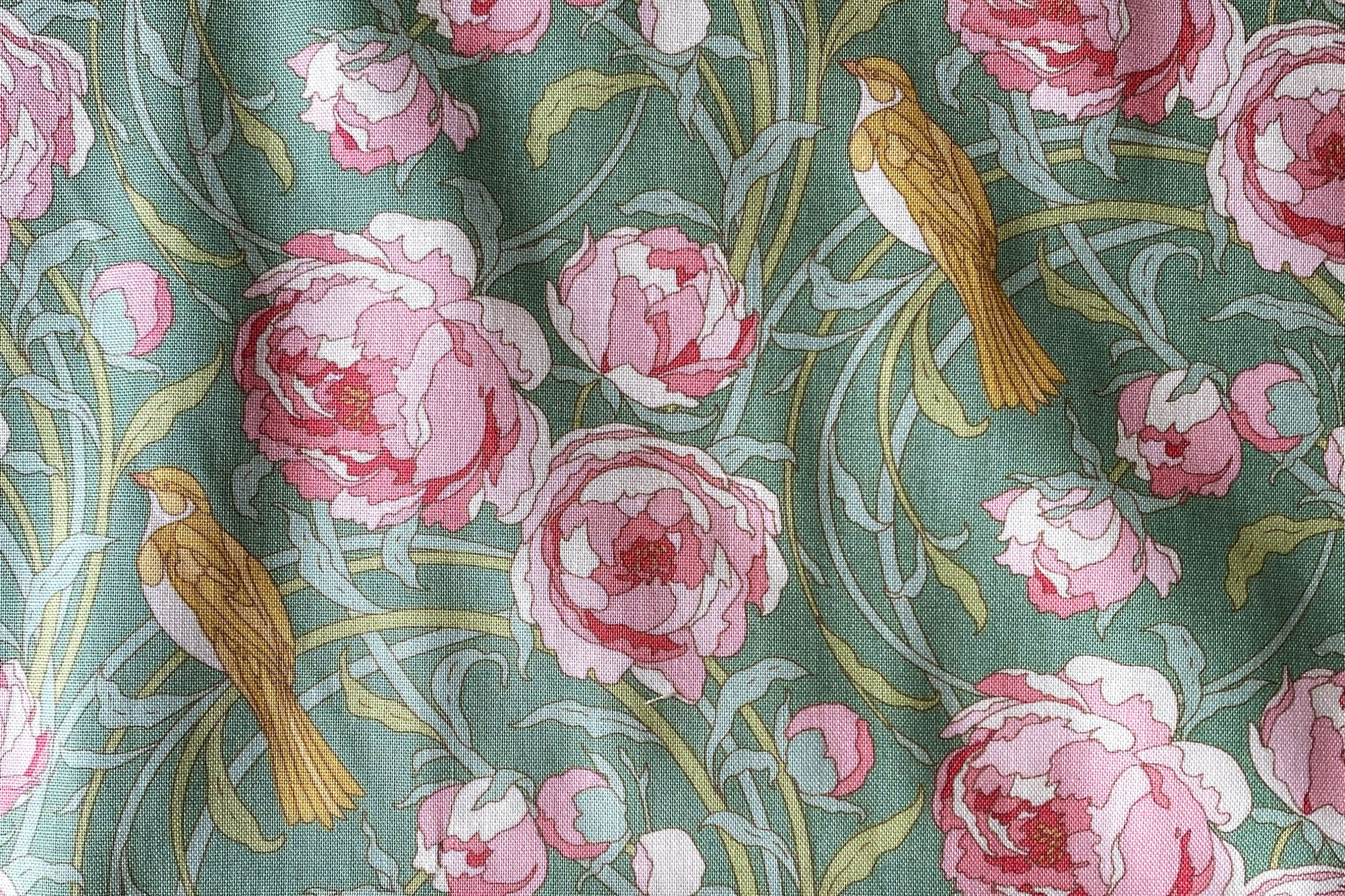 Tissu Tilda Songbird - Cora Sage x 25cm