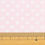 Miniature : Jersey C Pauli BIO - pois blancs sur fond rose    x 25 cm