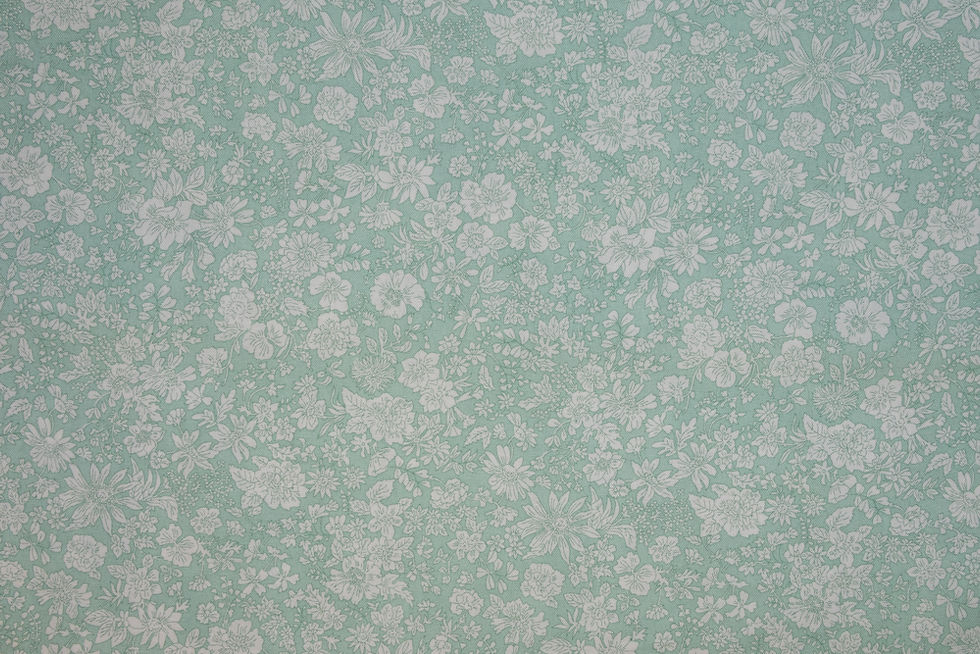 Miniature : Liberty Emily Belle Neutrals Softmint     x 25 cm