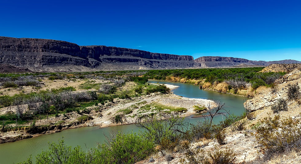 Una foto del Rio Grande