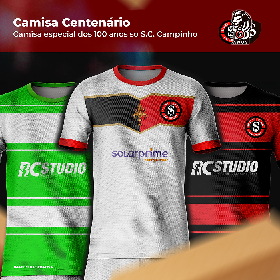 Camisa Campinho Centenário