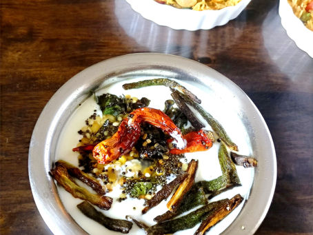 Okra (Bhindi) Raita