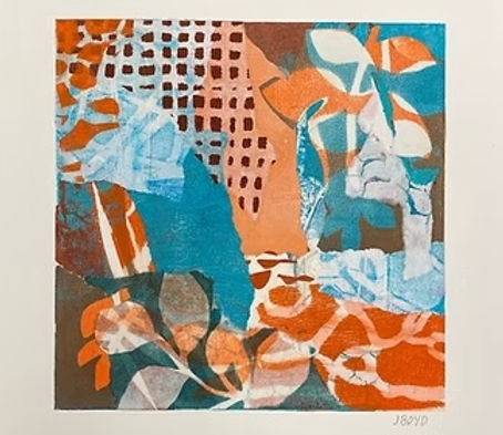 In the Making, presented through Stanek Gallery’s OUTSIDE THE BOX programming, marks the debut of Jacqueline Boyd’s Ephemeral series, a new body of modestly scaled mixed media works that lingers in the space between making and memory.
Built through an intuitive and evolving process, the series brings together reworked collages on watercolor paper, hand-cut forms, handmade stencils created from botanical elements gathered in the artist’s own garden, graphite, acrylic, colored pencil, and layered Japanese papers. In other works, fragments of handwritten words drawn from personal and familial histories quietly emerge, weaving intimate layers into richly textured surfaces. Each work is both an arrival and a trace. Ephemeral speaks to the nature of creation itself, where every mark, every decision, and every shift in direction exists only once before passing into memory.
The thoughts and emotions that guided each composition are inseparable from the moment in which they were made, carrying with them the accumulated weight of lived experience while remaining beautifully impossible to recreate. Though the act of making is fleeting, the finished works hold those moments with quiet permanence. Layers of paper, pigment, graphite, and language become vessels for instinct, reflection, and remembrance, preserving what would otherwise disappear. Each piece is less a record than a residue of presence, where process remains visible beneath the surface and time settles into form.
With In the Making, Boyd invites viewers to consider the fragility between the impermanence of creation and the enduring presence of the artwork itself, where each piece stands not only as evidence of a momentary experience, but also as a monument to its lasting resonance. Together, these works become meditations on transformation, honoring the brief and often invisible moments of creation while revealing how something lasting can emerge from what was always destined to pass.
Join the artist for the opening reception of In the Making at The Sperlak Gallery & Sculpture Gardens in Cape May Court House, New Jersey, on Sunday, October 4 from 12:00 to 4:00 pm.