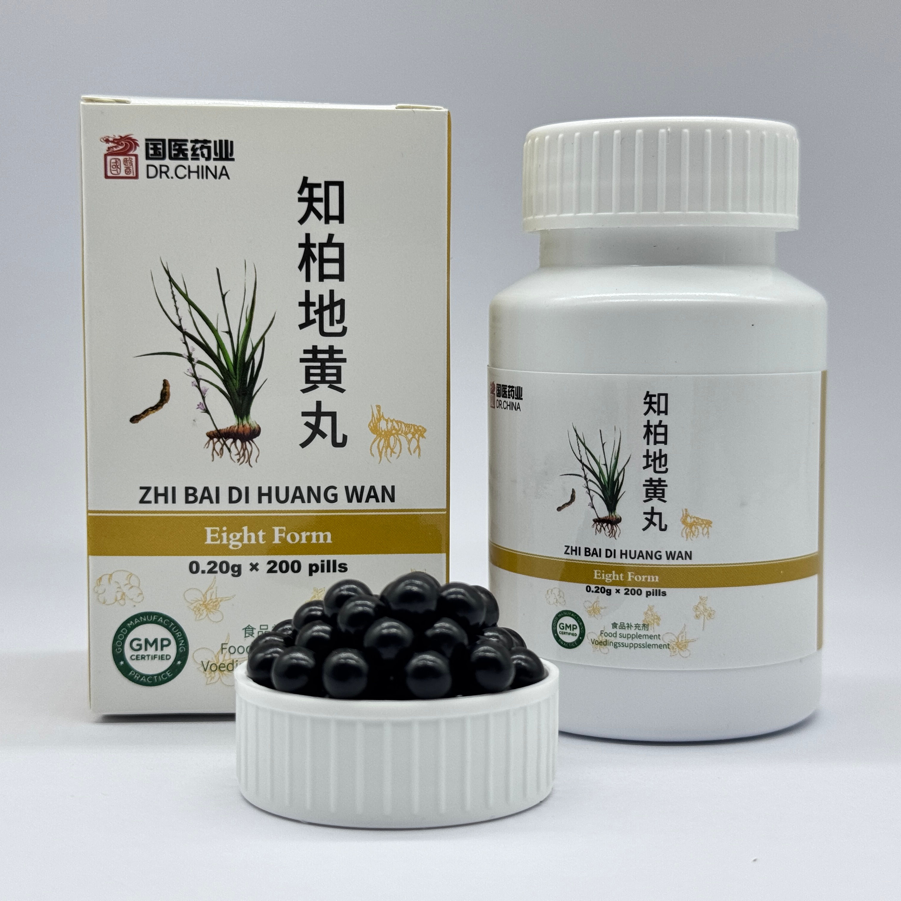 Zhi Bai Di Huang Wan (Eight Form)