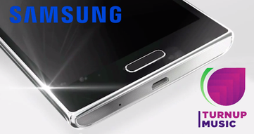 TURNUP MUSIC LAUNCHES ON SAMSUNG Z SERIES