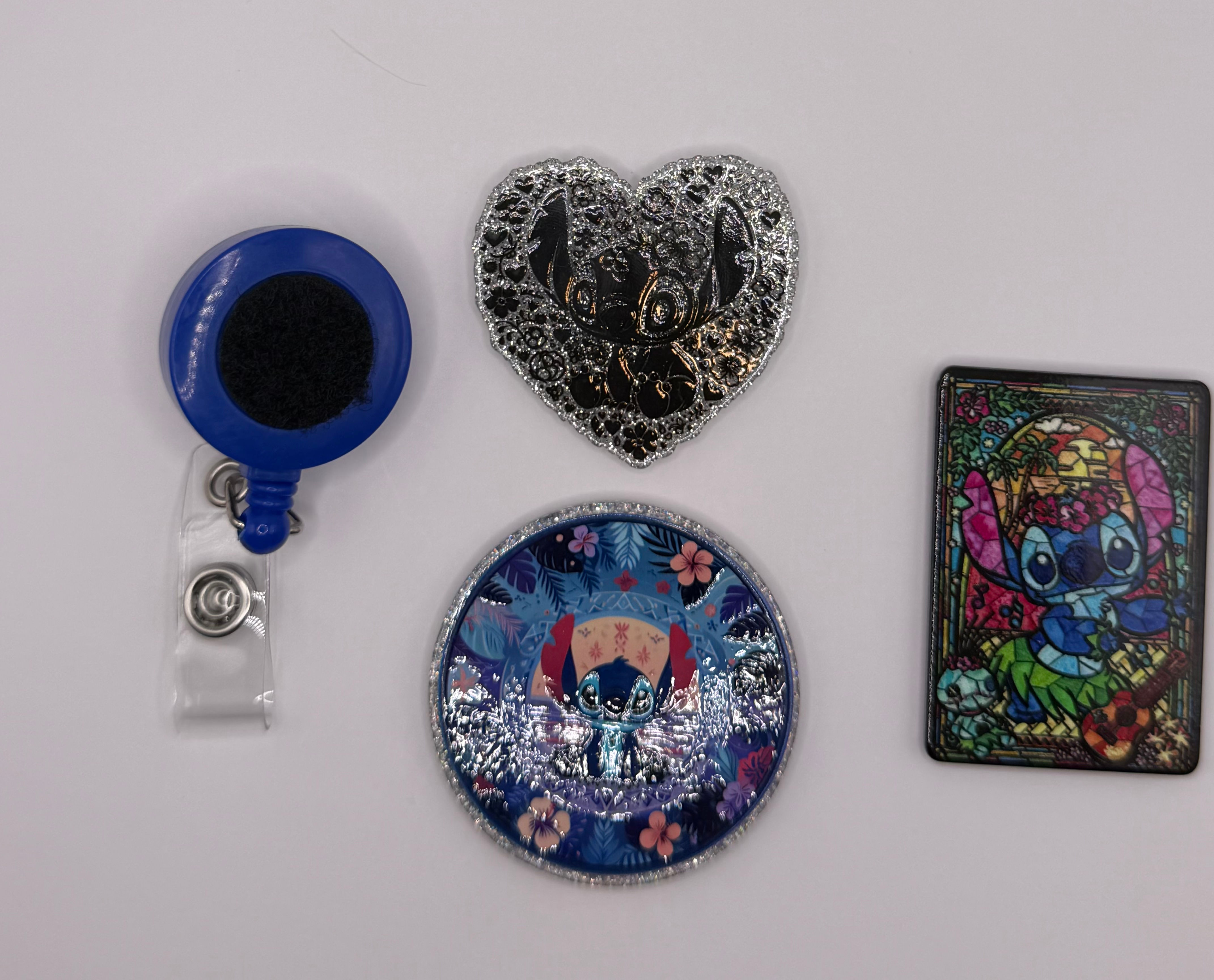 Cute Alien Velcro Badge Reel