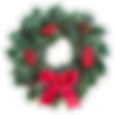 Red Christmas Wreath