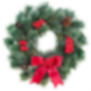 レッドクリスマスリース