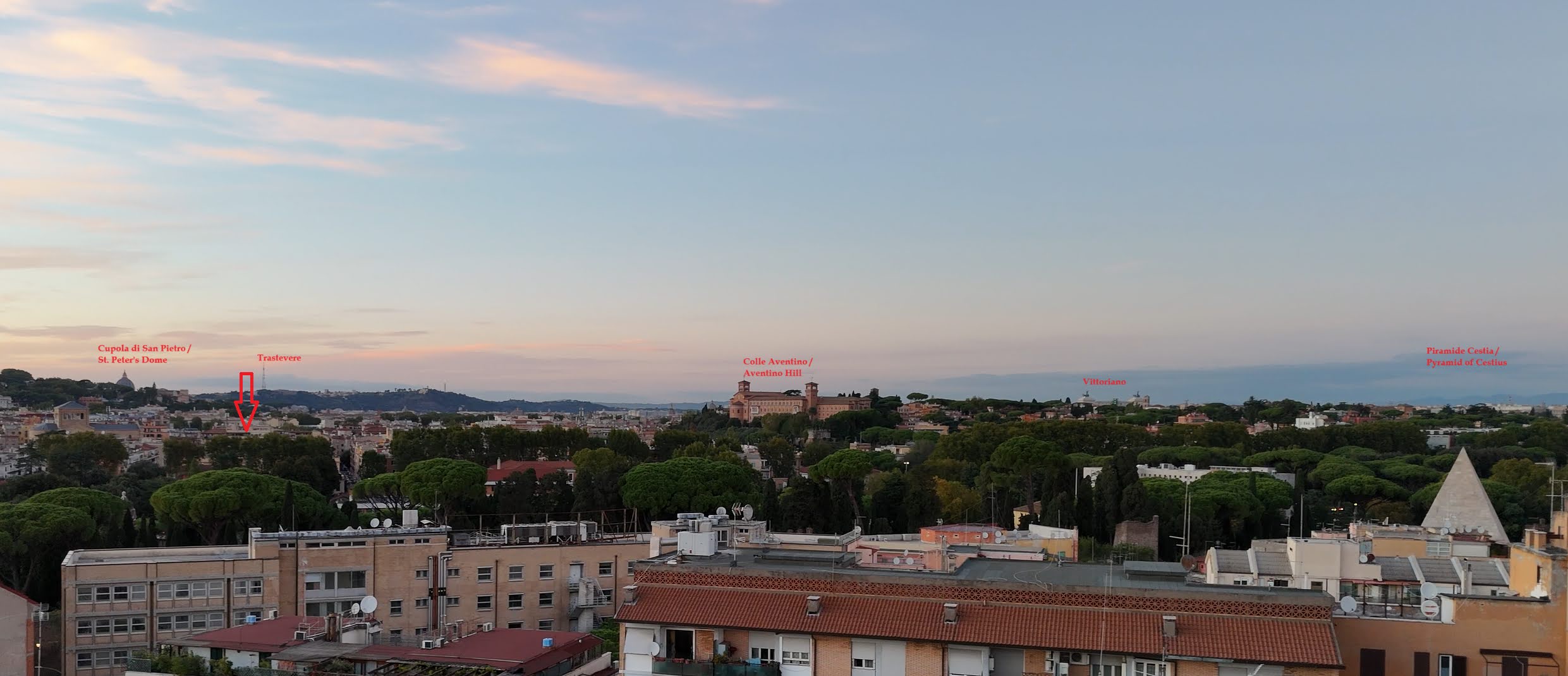 7th floor panoramic balcony