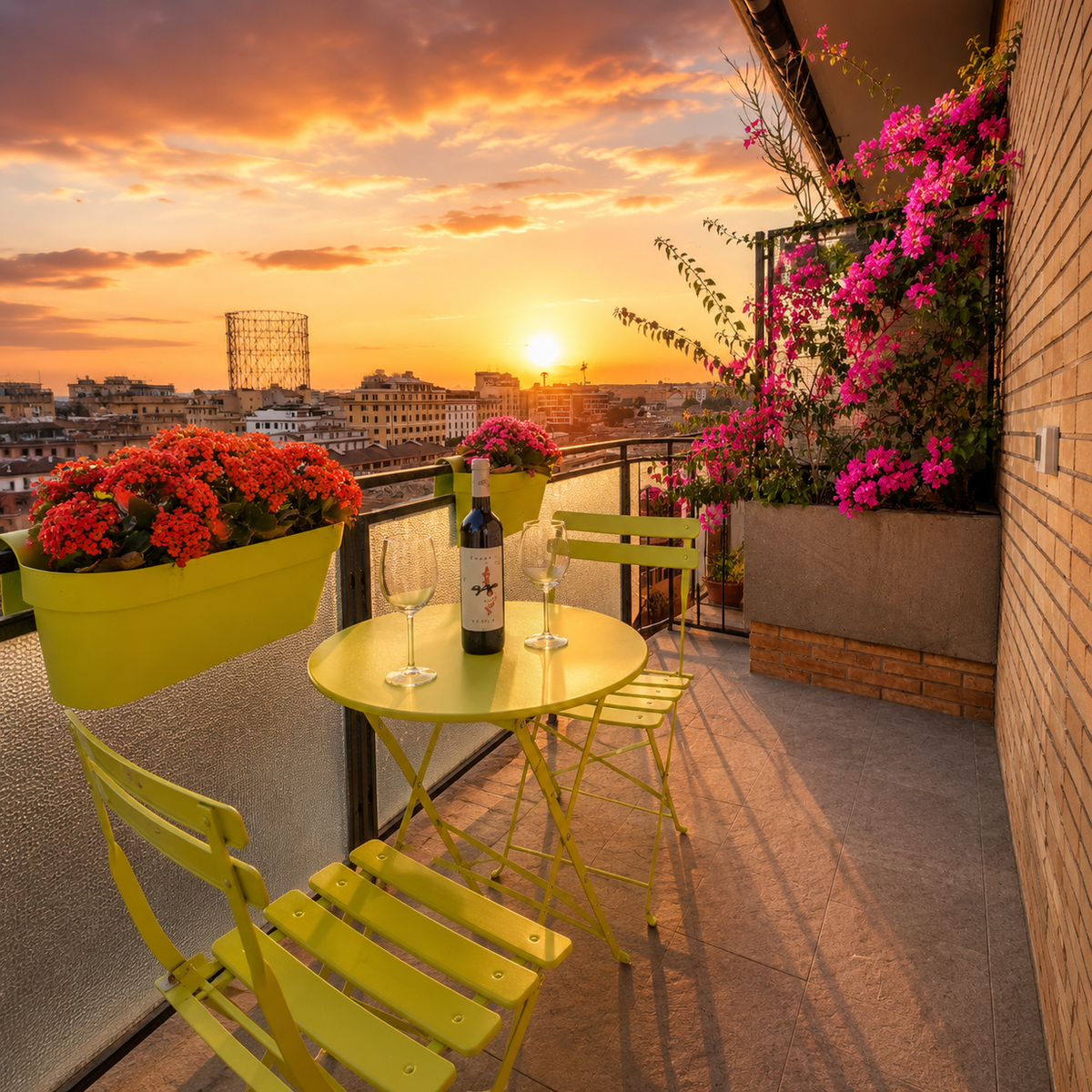 Balcone panoramico · Lux Romae