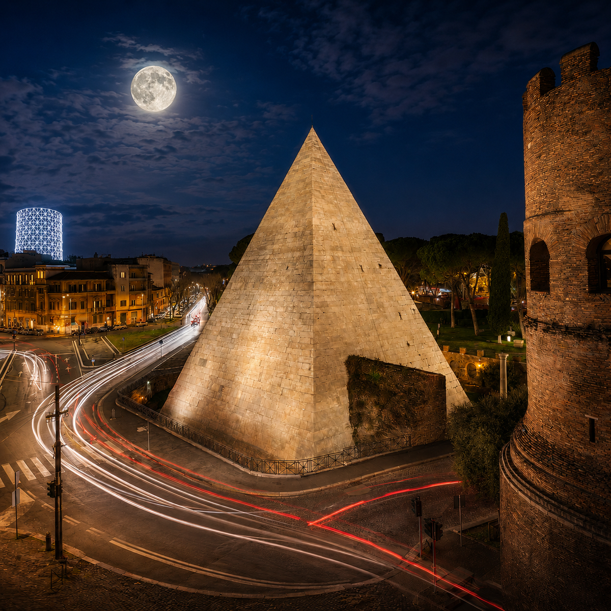 Piramide Cestia · Roma