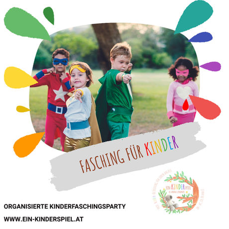 KINDERFASCHINGSPARTY! 🤩