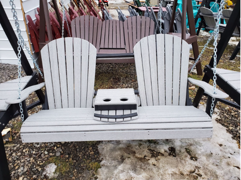 Poly 5' Fold Down Table Swing