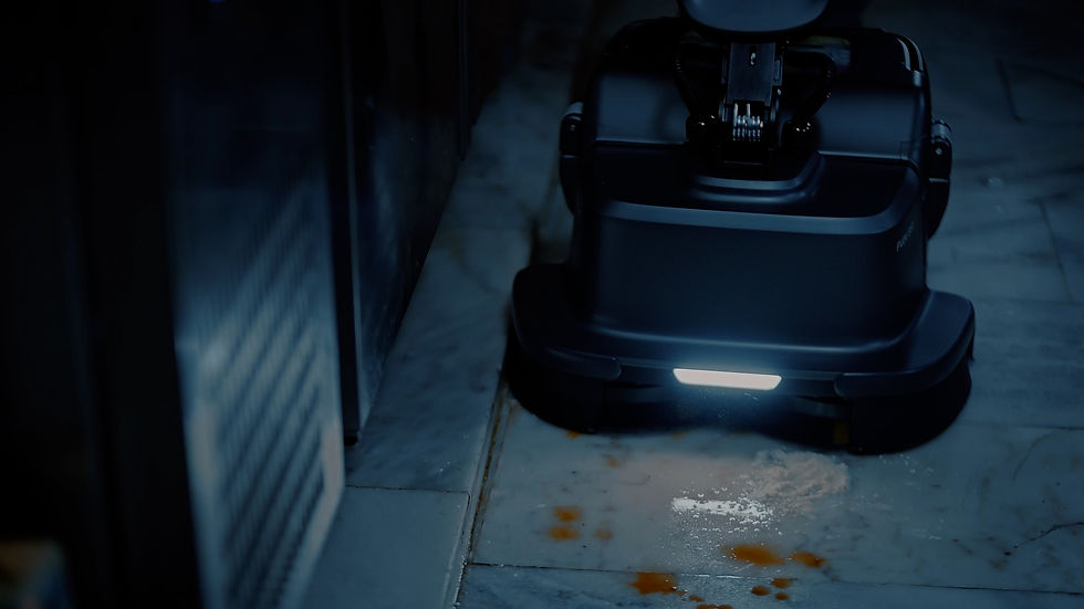 SH1 Smart Upright Scrubber Dryer - UK Industrial Robotic Cleaning Equipment
